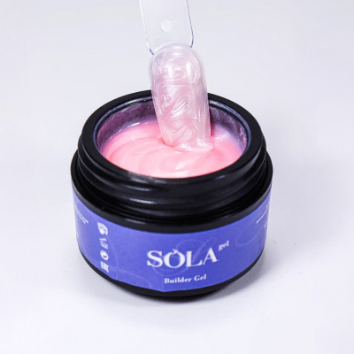 Тестер моделирующего геля Builder Pearl Gel 10 SOLAlove, 5мл